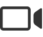 video camera icon graphic